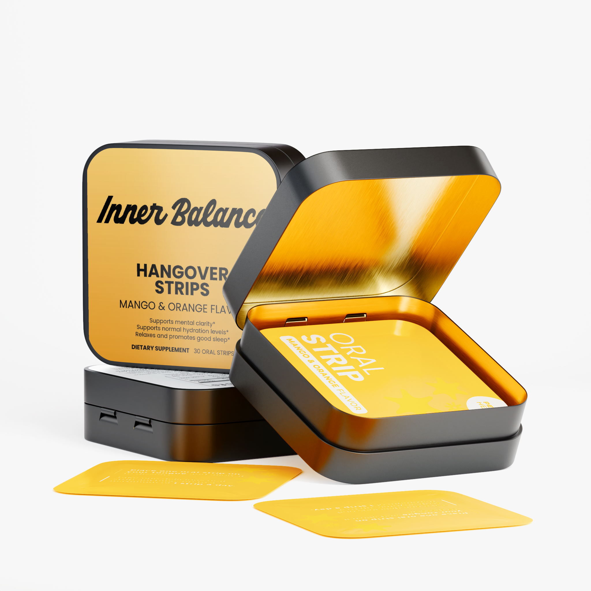 Bandes de gueule de bois (mangue et orange)